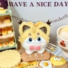 Cat Ball's original fantasy creature from Fantasy Island - Timo Plush butterfly Kitten Fluffy Ball, about 10cm animal body cotton plush doll ML10-04 details Picture